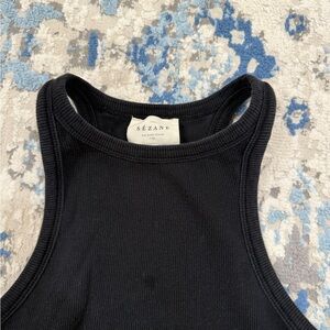 Sézane Black Tank Top